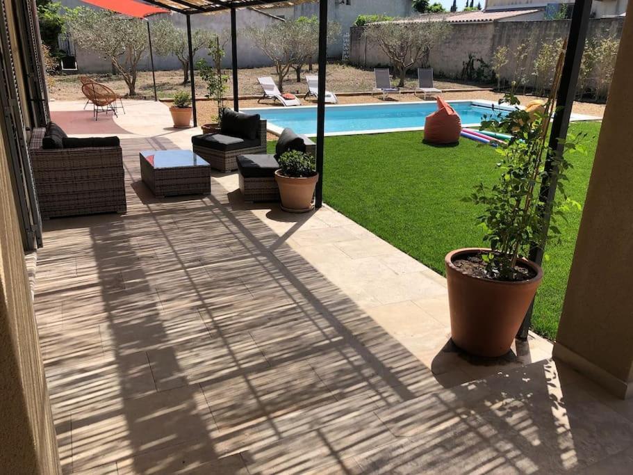 Superbe Villa Neuve A 5 Mn Du Centre Saint-Rémy-de-Provence Εξωτερικό φωτογραφία